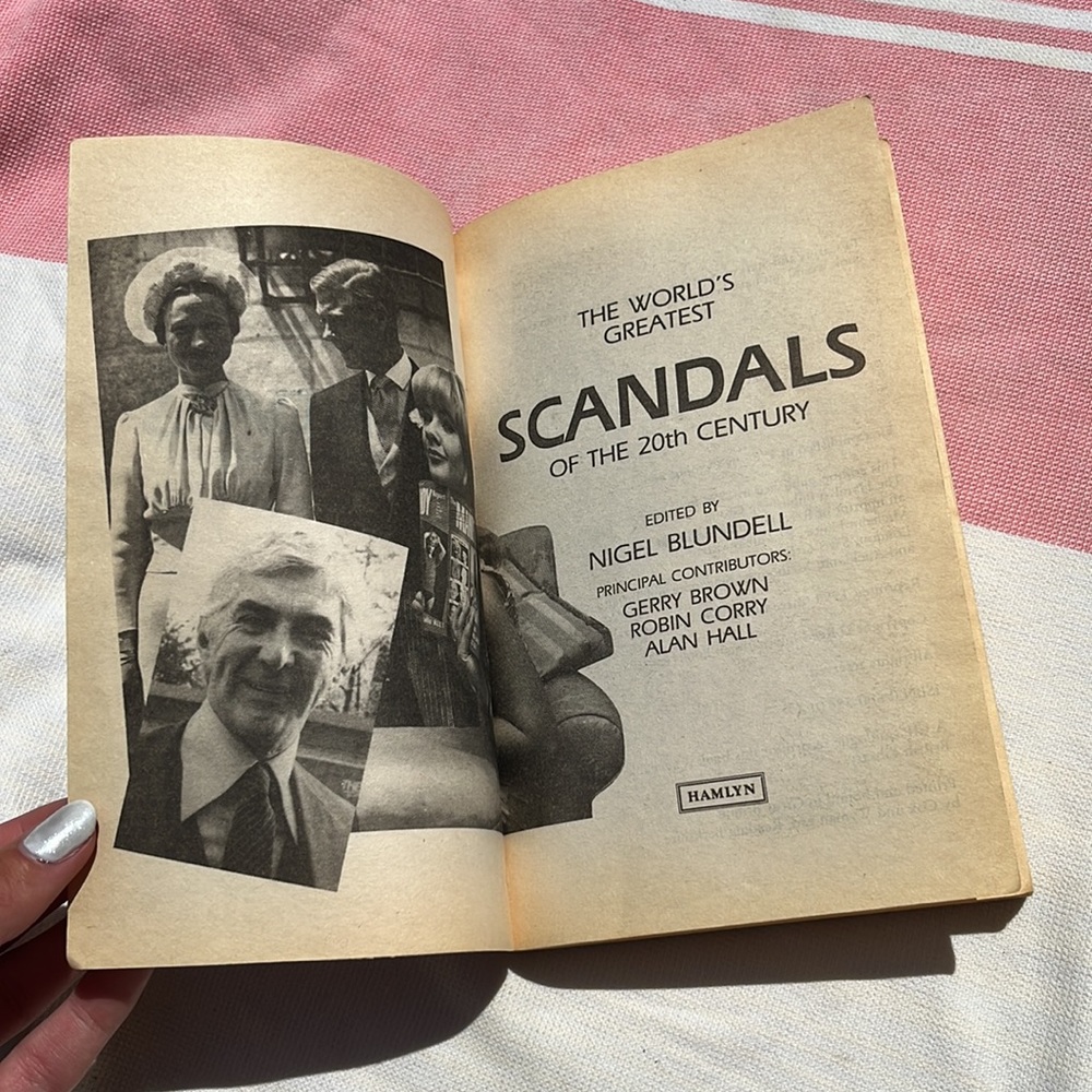 The World’s Greatest Scandals of The 20th Century Book - Picture 8 of 9